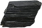 Amazing Gemstone Black Tourmaline Crystal - 1 Piece of 100-200 Grams Black Tourmaline Stone - Very High Grade Crystals Rough Raw for Protection, Good Vibes Turmalina Negra Piedra Originales