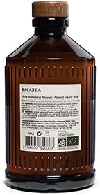 BACANHA - Organic and Raw Syrup - Almond Syrup - For Coffee, Cappuccino, Latte and Cocktail - 400 ml
