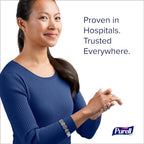 Purell Advanced Hand Sanitizer Refreshing Gel Design Series, Clean Scent,Clear, 8 Fl Oz Pump Bottle (Pack of 4), 9652-06-ECDECO
