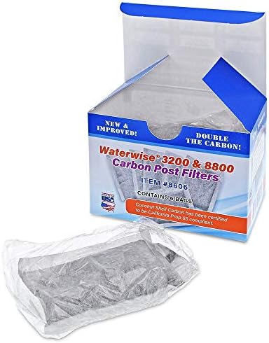 Waterwise 3200 w/ 6 Pack Filters - Produces 1 gallon of 100% pure steam distilled water in 4 hours