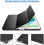 JETech Case for iPad Pro 10.5-Inch and iPad Air 3 (10.5-Inch 2019, 3rd Generation), Smart Cover Auto Wake/Sleep Cover (Black)