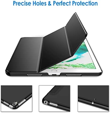 JETech Case for iPad Pro 10.5-Inch and iPad Air 3 (10.5-Inch 2019, 3rd Generation), Smart Cover Auto Wake/Sleep Cover (Black)