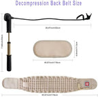 Decompression Back Belt,Spinal Air Traction Belt for Lower Back Pain Relief, Back Support & Lumbar Traction,One Size for 29 inches to 49 inches Waists