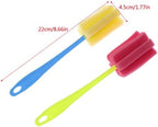 Wineglass Sponge Cup Brush Feeding Bottle Cleaner Kitchen Tool