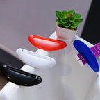 White Plastic Tube Squeezer Toothpaste Dispenser Holder for Bathroom Daily Living Tube Squeezing Aids