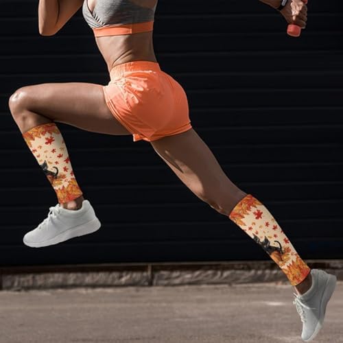 Calf Compression Sleeve for Unisex Leg Sleeves Leg Compression Sleeve Turf Protection Ultra Leg Skin Protector