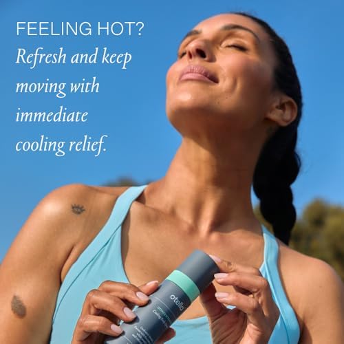 Otella Cooling Body Spray with Menthol and Rosemary Mint, 2.7 oz. | Immediate Heat Relief Lasting 30 Minutes | Anytime Body Cooling | TSA Approved | Gluten Free | Vegan | Paraben Free