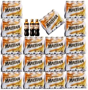 Maltina Non Alocholic Drink, 330ml (1 Box (Pack of 12 Plastic Bottles) 10.90LB)