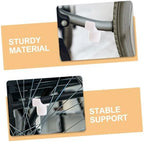 SHERCHPRY 6pcs Wheelchair Replacement Parts Seat Rail Guides Rail Support Blocks Wheelchair Accessories Improve Stability Comfort