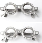 Optical Optic Trial Lens Frame Nylon Optical Trial Frame, Optical Trial Lens Frame Optometry Eye Test Glasses Frame Glasses Equipment，PD 52, 54, 56, 58, 60, 62, 64, 66, 68, 70MM(Size:56)