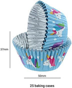 Unicorn Baking Cases - Baked with Love - 25 Pack