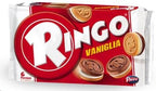 Pavesi: "Ringo" Vanilla Biscuits 6 portions with 6 biscuits - 11.6 Oz (330g) Pack of 2