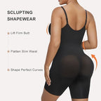 SHAPERX Women's Shapewear Bodysuit Tummy Control Seamless Zip-Up Body Shaper Waist Defining Silhouette