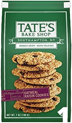 Tate's Bake Shop Oatmeal Raisin Cookies, Cookies, 12-7 oz Bags