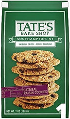 Tate's Bake Shop Oatmeal Raisin Cookies, Cookies, 12-7 oz Bags