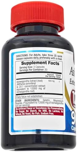 FITO MEDIC'S Lab | Ashwagandha | ashwagandha Supplements | ashwagandha Capsules | 90 Capsules