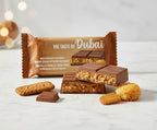 Elit Caramelized Biscuit with Exotic Dubai Chocolate – Gourmet Luxury Milk Chocolate Bar 90g, Valentine's Day Gift – Crispy Kadaif Cream Filling - Halal 3.17 Oz