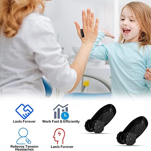 2Pcs Migraine Pressure Point Clip, Headache Relief Acupressure Hand Clip, LI4 Acupressure Point Clips Relief Tension Anxiety Device, Stress Alleviation, Acuplus Relief