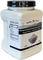 Superfine Caster Sugar By Medley Hills Farm in Reusable Container 2.5 lbs. - superfine sugar for baking of homemade treats, icing sugar, cakes - Product of USA