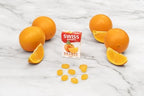 Swiss Imports Sugar Free Bonbons Hard Candy Drops, Orange, 1.4 oz/40g Box, 9 Pack
