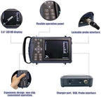 DAWEI S1 Vet Ultrasound Machine for Pregnancy Veterinary Ultrasound Scanner with 7.5Mhz Rectal Probe for Animals Cattle,Horse,Pig,Goat