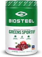 BIOSTEEL Sport Greens Powder, High Performance Superfood Supplement, Non-GMO Formula, Pomegranate Berry, 30 Servings