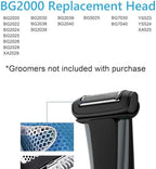 BG2000 Replacement Head Compatible With Philips Norelco Bodygroom Series 7000, BG7030, BG7040, BG2029, BG2030, BG2040 BG5025 Replacement Head 2-Pack