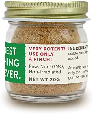 Pure Indian Foods Best Hing Ever (Asafoetida Powder) - Indian Spice for Garlic & Onion Substitute, 20g Glass Bottle (NOT Tested for Gluten 1PK, 0.71 Ounce)