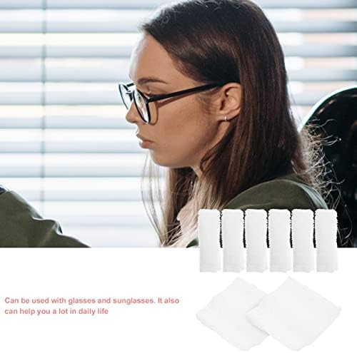 Ipetboom 32pcs for Sunglasses Multifunctional -Pain Ear Wraps Washable Protective Pads for Facial Mask Discomfort Soft Cushions for -Term Use