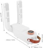 Tissting Shoe Dryer Electric Timing Constant Temp Boot Warmer with Folding Rack, 360 Degree Shoes Drying Machine for Sneakers Boots Gloves (US 110V)