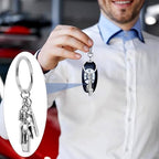 12Pcs Dental Keychain Alloy Dentist Keyring Toothbrush Toothpaste Dental Floss Charm Keychains for Women Men Gift or Graduation Gifts