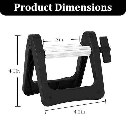 Black Aluminum Alloy Toothpaste and Hair Dye Squeezer Tool Manual Tube Extruder for Home Bathroom Use