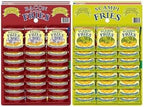 Smith Savoury Selection Bacon Fries and Scampi Fries Pub Card Bundle, 24 x 24g and 24 x 27g
