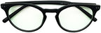 Bifocal Reading Glasses Classic D shape with line Mens Womens Readers