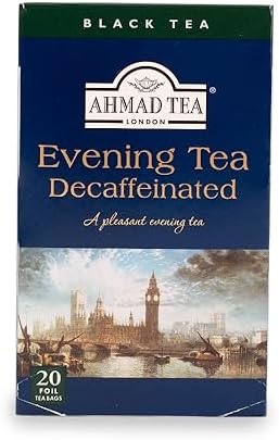 Ahmad Tea Decaffeinated Evening Tea, 120 Count (Pack of 6)