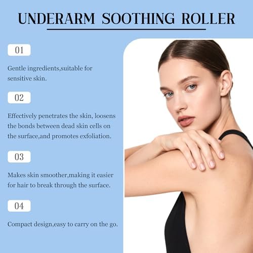 Smoothing Solution Ingrown Hair Treatment,ingrown hair serum,moisturizing, gently soothing, suitable for both men and women, and compatible with all skin types,1.7 FL.OZ,1 PCS