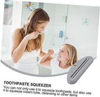 Beaupretty 4pcs Manual Toothpaste Squeezer Kit Rolling Extruder for Home Bathroom Random Color