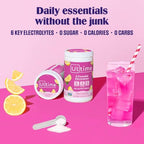 Ultima Replenisher Daily Electrolyte Powder Drink Mix – Sugar Free – Pink Lemonade, 90 Serving – Hydration Powder with 6 Key Electrolytes and Trace Minerals – Keto Friendly, Vegan, Non-GMO