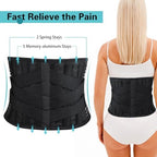 Back Brace for Lower Back Pain Relief, Anti-skid Lumbar Support Belt With Mesh for Women Men, Adjustable Lumbar Support Brace for Sciatica, Scoliosis, Body Shape Waist Trainer for Heavy Lifting, Gym, Workouts (XL)