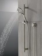 Delta Faucet Slide Bar Hand Held Shower with Hose, Brushed Nickel Handheld Shower Head, Slide Bar Hand Shower, Handheld Shower, Detachable Shower Head, Stainless 51361-SS