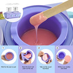 Silicone Wax Warmer Liner 14oz Pot Liner for Waxing Replacement Microwave Easy to Clean Reusable 3pcs Non-Stick Wax Silicone Bowl Diameter 9cm