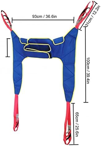 Standing Walking Sling, Patient Lift Slings Belt, Patient Assisted Walking Harness, Rehabilitation Aid Gait Training Device,for Caregiver, Elderly, Disabled,L