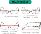 Eyekepper 6-pack Ladies Reading Glasses Stylish Women Readers - Grey +2.75