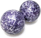 Health & Household Natural Crystals Quartz Whole Purple Lepidolite Sphere Energy Stone Reiki Healing Ball Room Home Aquarium Decoration Gemstone (Size : 8-8.5cm)