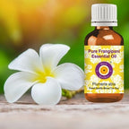 Deve Herbes Pure Frangipani Essential Oil (Plumeria alba) Steam Distilled 2ml (0.06 oz)
