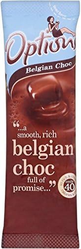 Options Belgian Chocolate Instant Hot Chocolate Drink (11g) - Pack of 6