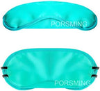 Eye Mask Sleep Masks Pack of 36 PorsMing Sleeping Mask Blindfold Eye Cover Team Building Games Party with Nose Pad and Adjustable Strap for Women Men Kids 4 Layers Colors (18 Color 36 Pieces)