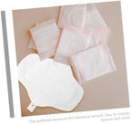 FOMIYES 10pcs Reusable Menstrual Pad Cotton Sanitary Napkin Washable Menstrual Cushion Extra Long Pantiliner