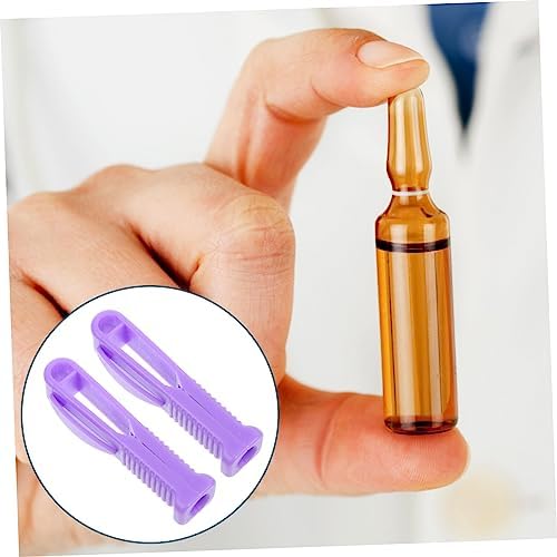 6pcs Small Tools Mini Tools Pro Tools Tools Mini Accessories Vial Breaker Ampule Cutting Deivce Reusable Mini Bottle Opener Violets Major Purple Plastic