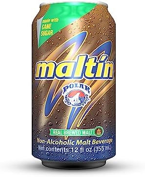 Malta Polar Lata Can 6 PACK 12 oz